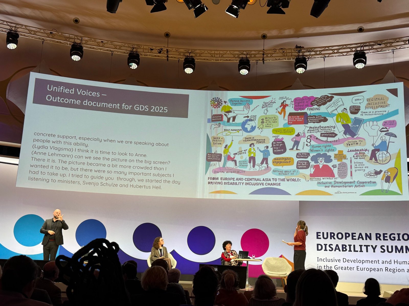 European Regional Disability Summit 2024 – IUDPO Members in Attendance